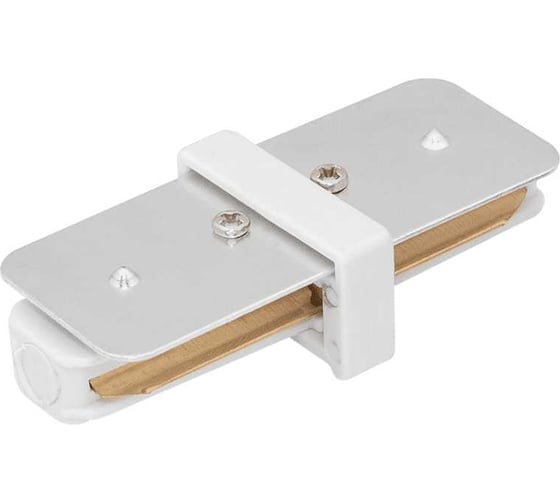 Коннектор для трековых систем DesignLed белый CN2-WH-I