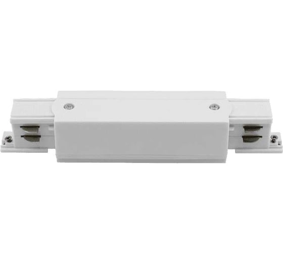 Коннектор для трековых систем DesignLed белый CN-3F-I-WH