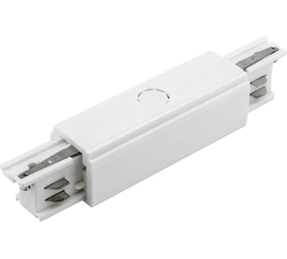 Коннектор для трековых систем DesignLed белый CN-3F-I-WH