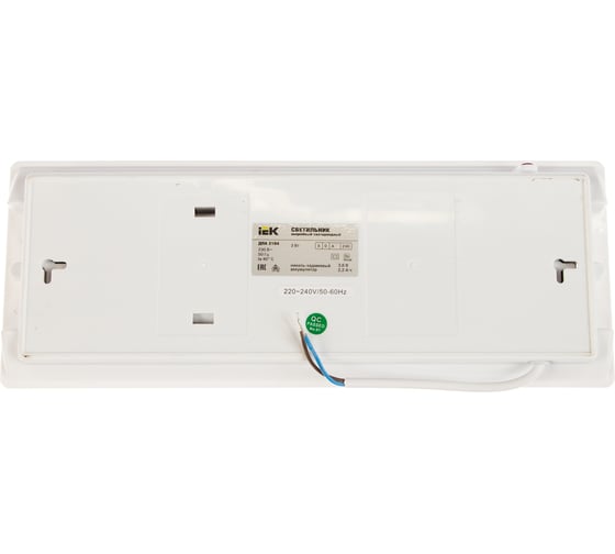 Аварийный аккумуляторный светильник ДПА 2104 4ч 60LED IP20 IEK LDPA0-2104-60-K01 308639