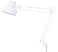 Светильник Трансвит Бета (на струбцине) 60Вт, без лампы, ЛОН, Е27 (белый) 4607053880243