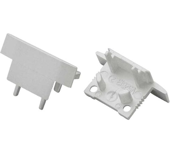 Заглушки DesignLed для профиля le.2613 (комплект, 2 шт) LE2613-ECS 1