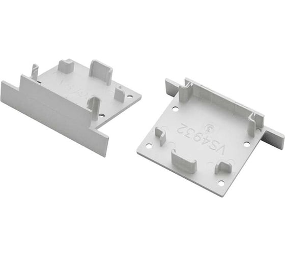 Заглушки DesignLed для профиля le.4932 (комплект, 2 шт) LE4932-ECS 1
