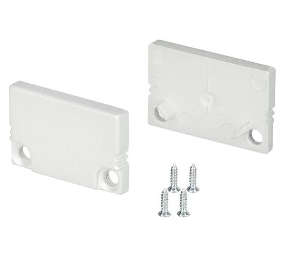 Заглушки DesignLed для профиля ls.1613 (комплект, 2 шт) LS1613-ECS 1