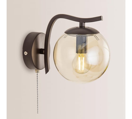 Бра Citilux Бриз с выключателем Венге CL106415