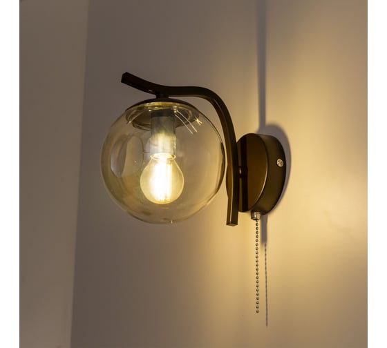 Бра Citilux Бриз с выключателем Венге CL106415