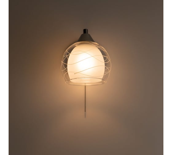Бра Citilux Буги с выключателем Алюминий Хром CL157312