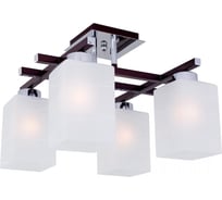 Потолочная люстра Citilux Оскар Венге Хром CL127141