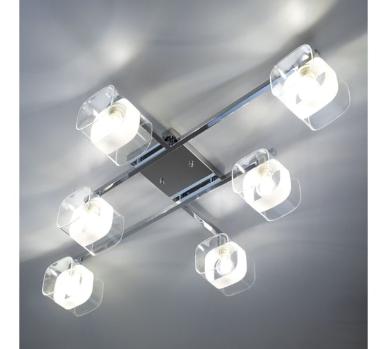 Потолочная люстра Citilux Вирта Хром CL139161