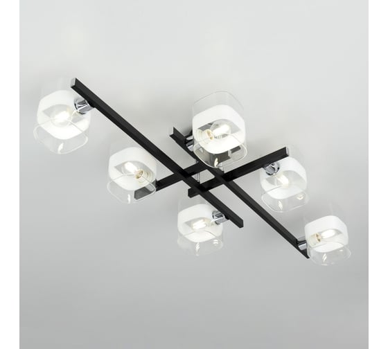 Потолочная люстра Citilux Вирта Черная CL139262
