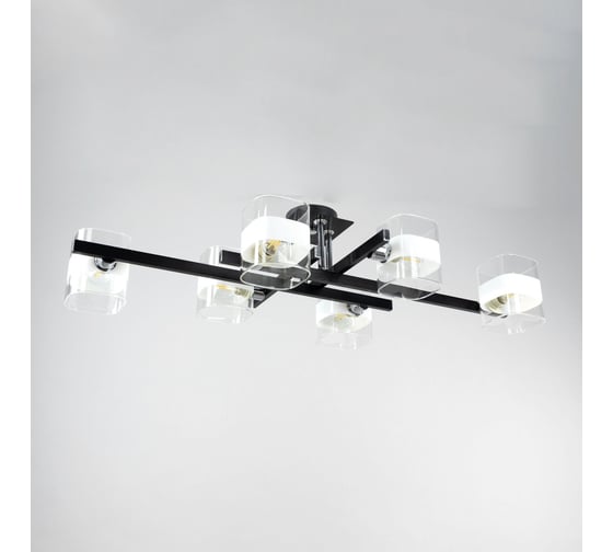 Потолочная люстра Citilux Вирта Черная CL139262