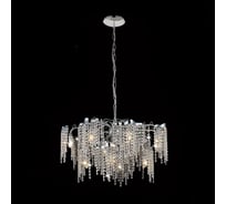 Подвесная люстра Citilux Рита хрустальная Хром CL325121