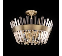 Потолочная люстра Citilux Вестерос хрустальная Бронза CL307163