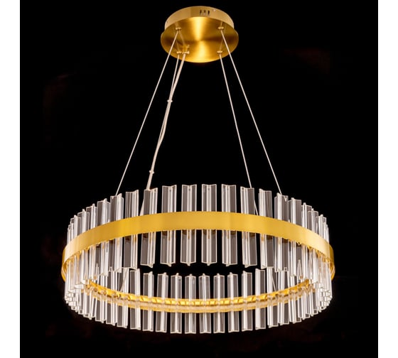 Люстра Citilux Рианна LED хрустальная с пультом CL337063 1