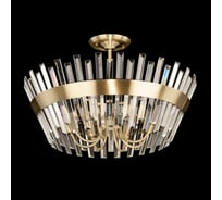 Потолочная люстра Citilux Вестерос хрустальная Бронза CL307183