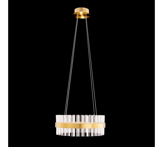 Люстра Citilux Рианна LED хрустальная с пультом CL337043