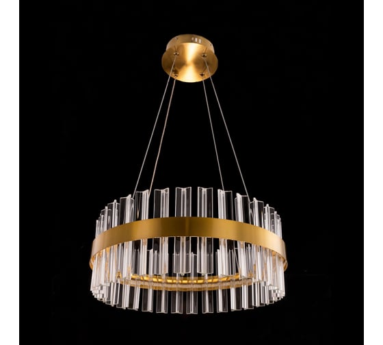 Люстра Citilux Рианна LED хрустальная с пультом CL337043