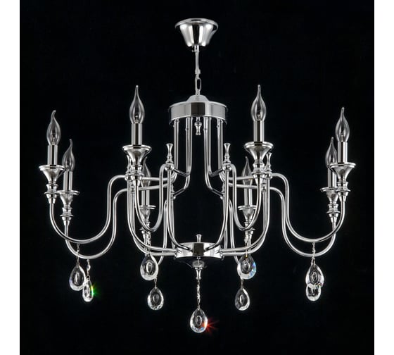 Подвесная люстра Citilux Рига Хром CL437181