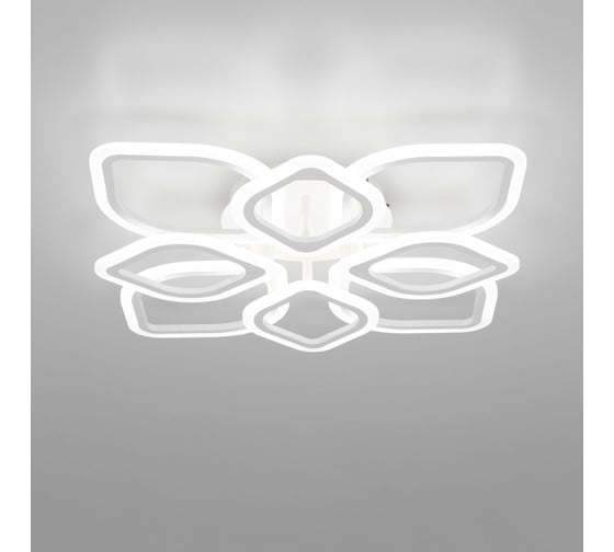 Люстра Citilux Ромби LED с пультом Белая CL236180R