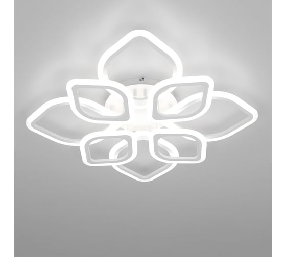 Люстра Citilux Ромби LED с пультом Белая CL236180R