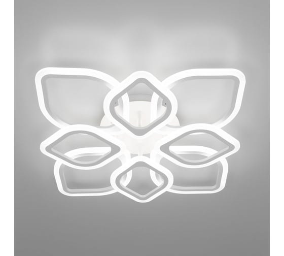 Люстра Citilux Ромби LED с пультом Белая CL236180R