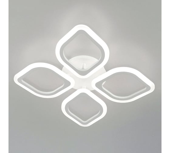 Люстра Citilux Ромби LED с пультом Белая CL236040R