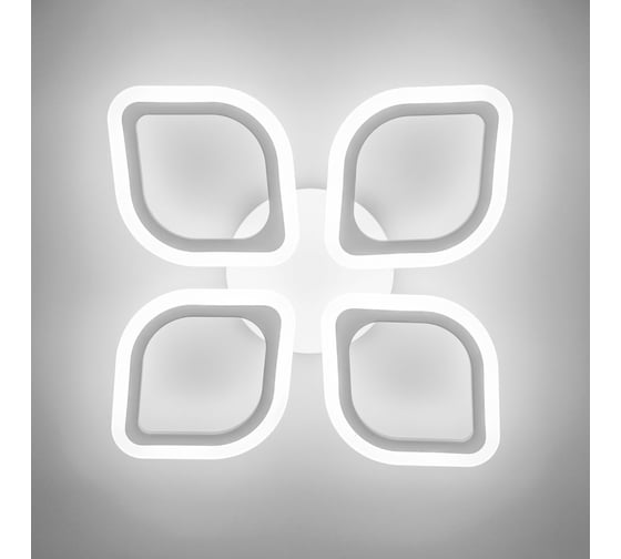 Люстра Citilux Ромби LED с пультом Белая CL236140R
