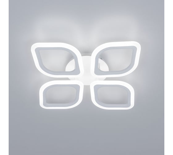 Люстра Citilux Ромби LED с пультом Белая CL236140R