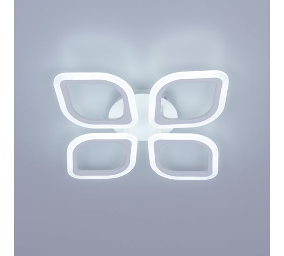 Люстра Citilux Ромби LED с пультом Белая CL236140R