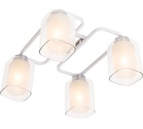 Потолочная люстра Citilux Румба Белая Хром CL159240