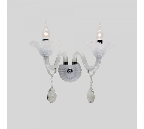 Стеклянное бра Citilux Ирида Белое CL351320