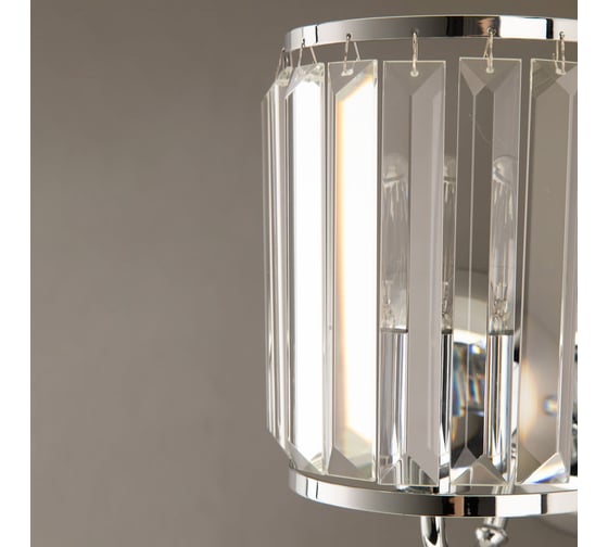 Хрустальное бра Citilux Грета Хром CL333311