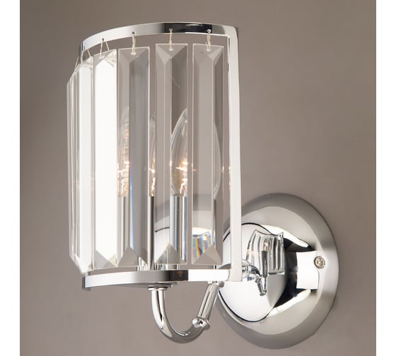 Хрустальное бра Citilux Грета Хром CL333311