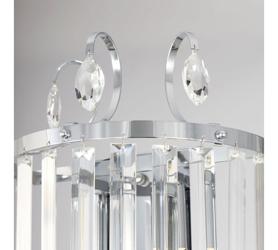 Хрустальное бра Citilux Инга с выключателем Хром CL335321