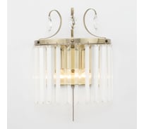 Хрустальное бра Citilux Инга с выключателем Бронза CL335323