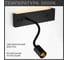 Поворотный светильник Citilux Декарт LED USB QI Чёрный CL704371 7