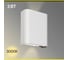Бра с выключателем Citilux Декарт LED Белое CL704400 2