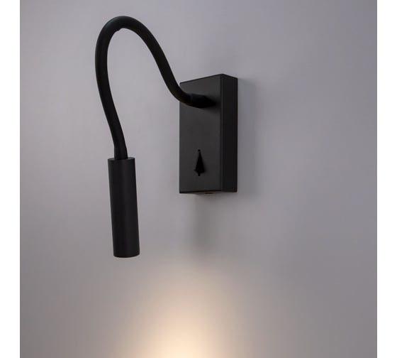 Гибкий светильник Citilux Декарт LED с выключателем Чёрный CL704361