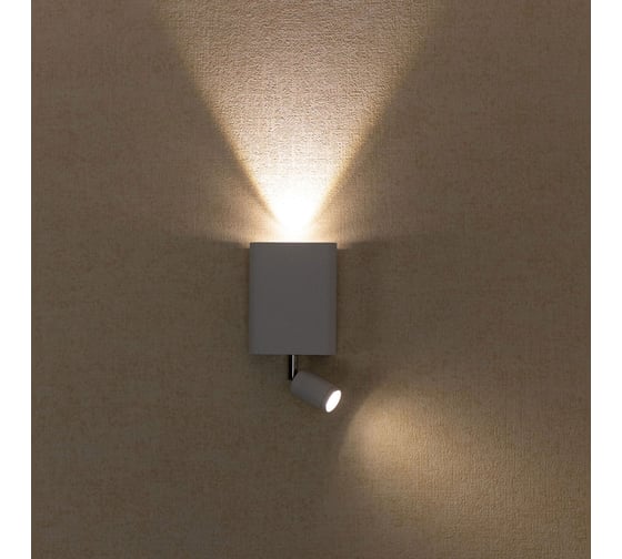 Бра с выключателем Citilux Декарт LED Белое CL704410