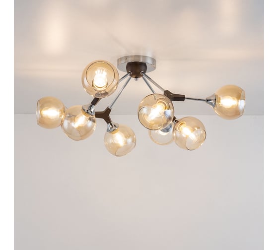 Потолочная люстра Citilux Тиль Хром CL138185