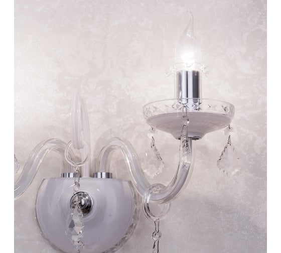 Бра Citilux Марена стеклянное Белое CL352320
