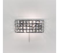 Бра Citilux Портал хрустальное с выключателем Хром CL324401