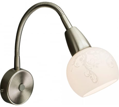 Гибкий спот с выключателем Citilux Соната Матовый Хром CL520311