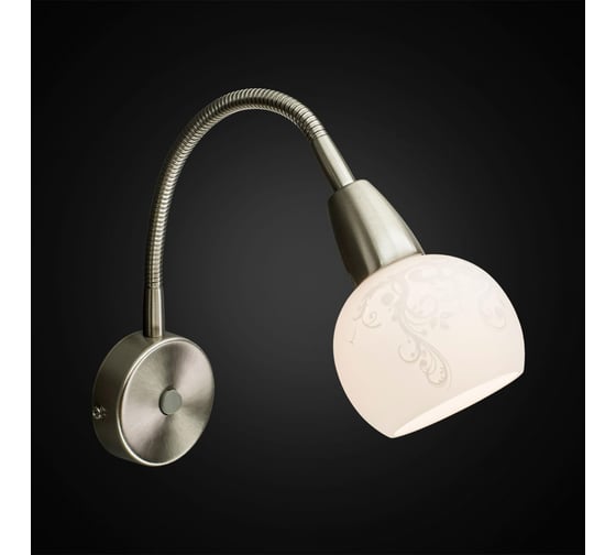 Гибкий спот с выключателем Citilux Соната Матовый Хром CL520311