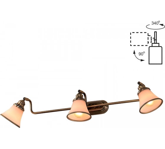 Поворотный спот Citilux Прованс Бронза CL511533