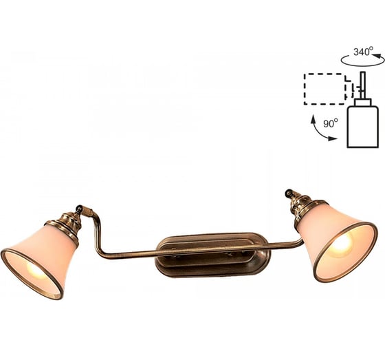 Поворотный спот Citilux Прованс Бронза CL511523