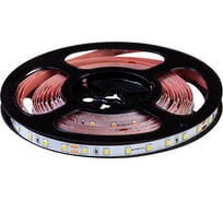 Светодиодная лента MAKSILED 5м, 24В, 14,4Вт/м, 70д/м, ip20, 1650Лм/м, теплый белый, 10мм, ML-R70-2835-SA-WW-S