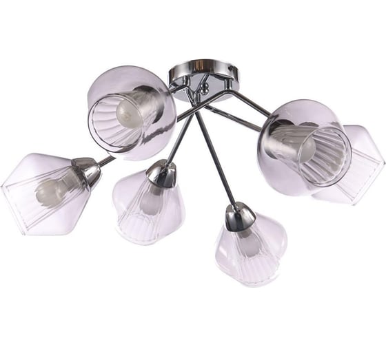 Потолочный светильник ESCADA 674/6PL E27*60W Chrome 674/6PL Chrome
