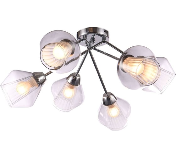 Потолочный светильник ESCADA 674/6PL E27*60W Chrome 674/6PL Chrome