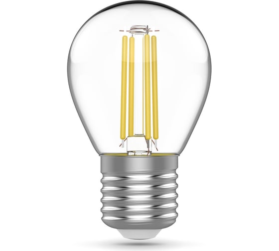 Лампа Gauss basic filament шар 5,5w 510lm 2700к е27 LED (3 лампы в упаковке) 1051216T